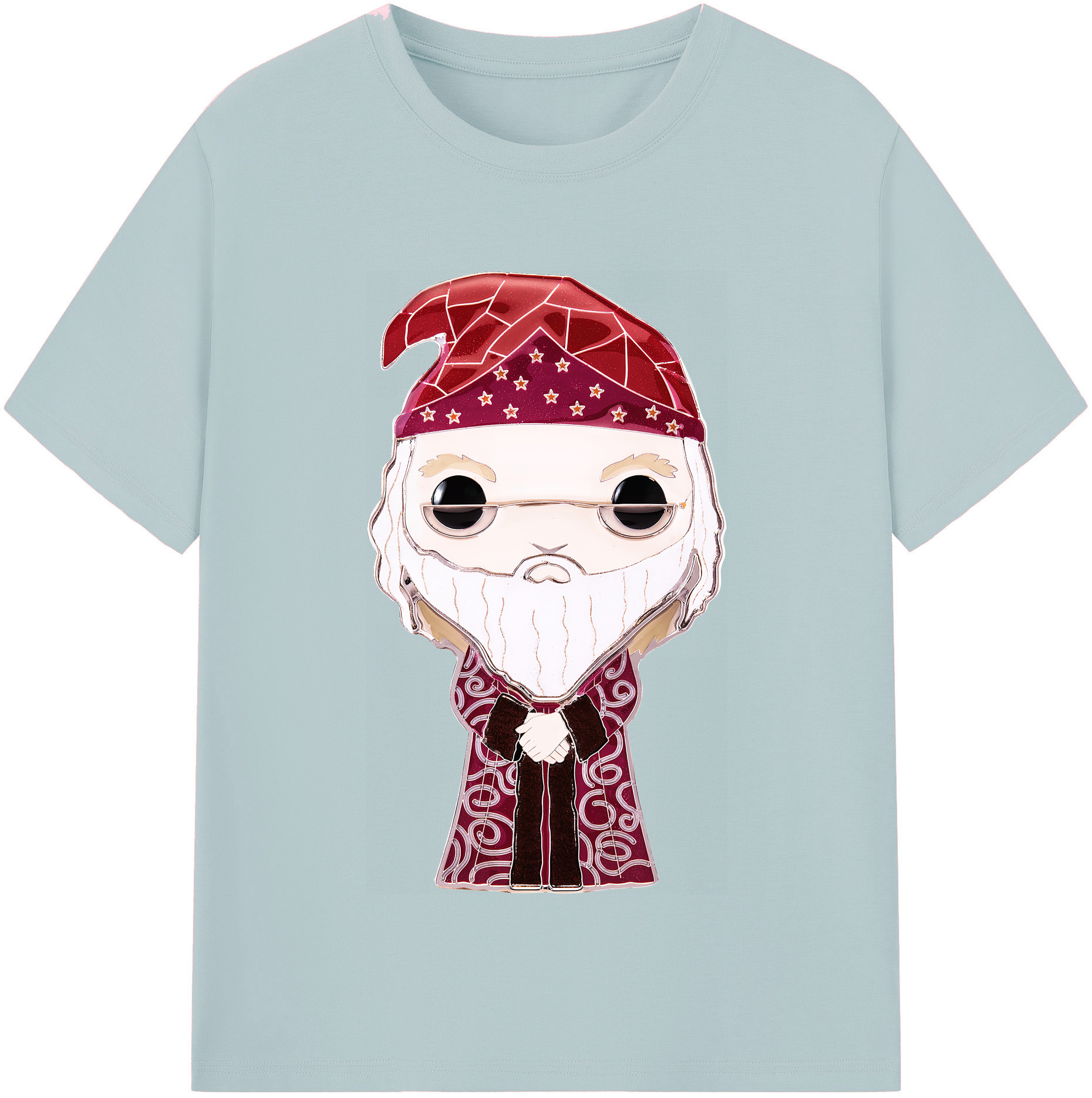 （画像用） Harry Potter ハリー・ポッターシリーズ 綿100％半袖Tシャツ（フロントプリント）